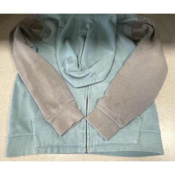 Hurley Men’s Medium Front Zip Colorblock Hooded Jacket Hoodie Split Pocket - Picture 8 of 16